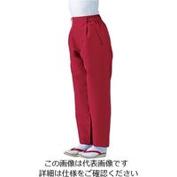 遠藤商事 男女兼用和風パンツ ボルドー 3L SLB951-4 1枚 62-6641-71（直送品）