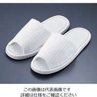遠藤商事 ドライワッフルスリッパ(10足入) DWS-1000 1ケース(10足) 62-6625-80（直送品）