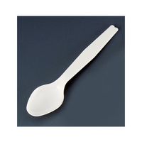 ホウケン産業 使い捨てスプーン 白袋入(500本入) 140IV 1ケース(500本) 62-6651-41（直送品）