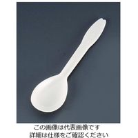 ホウケン産業 使い捨てスプーンアイボリー袋入 (500本入) 110IV 62-6651-42 1ケース(500本)（直送品）