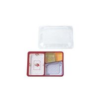 遠藤商事 夢彩ごぜん TSRー70ー55 柄付/透明(50セット) 62-6652-17 1ケース(50セット)（直送品）