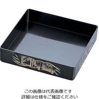 ニシキ プラ容器 飛鳥本体 扇 8寸(5枚入) 62-6652-68 1ケース(5枚)（直送品）