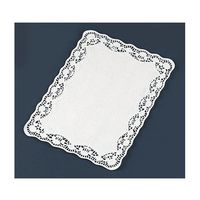 遠藤商事 レースペーパー ブルーミング 角型 10吋 (1箱250枚入) 62-6654-63 1ケース(250枚)（直送品）