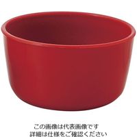 遠藤商事 PP 丸小鉢(70個入) 赤 62-6654-90 1ケース(70個)（直送品）