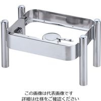 遠藤商事 KINGO角チェーフィング1/2サイズ用 スタッキングスタンド C90 1個 62-6657-71（直送品）
