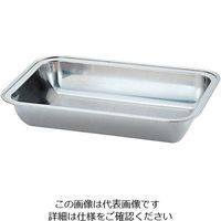 遠藤商事 UK18ー8バロン角チェーフィング用 ウォーターパン 16インチ 62-6659-95 1個（直送品）