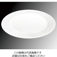 遠藤商事 KINGO 網目模様 丸プレート 大 62-6679-87 1個（直送品）