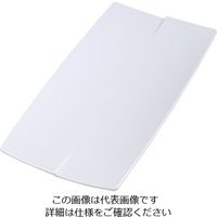 カーライルフードサービスプロダクツ カーライル レイヴ レクタングルプレート S ホワイト 33320 62-6667-96 1個（直送品）