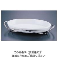 遠藤商事 SAシャトレ 小判グラタンセット 12-3011-40W 1セット 62-6670-12（直送品）
