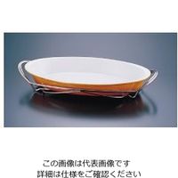 遠藤商事 SAシャトレ ツバ付小判グラタンセット 13-1011-36B 1セット 62-6670-15（直送品）