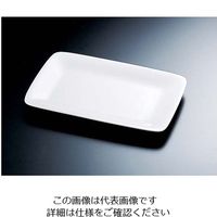 エムズジャパン 角プラター 10インチ D-154 1個 62-6671-47（直送品）