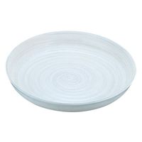 遠藤商事 アルミ電磁用ドラ鉢 白刷毛目 尺2 62-6675-22 1個（直送品）