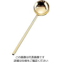 遠藤商事 TKG18ー8プチ中華お玉(金メッキ付) 62-6676-71 1本（直送品）