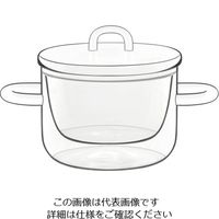 Bormioli Luigi ダブルウォールフード&デザイン(2ヶ入) ポット&リッド 11643/01 1ケース(2個)（直送品）