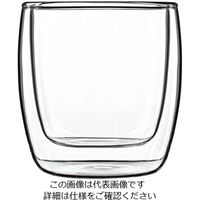 Bormioli Luigi ダブルウォールフード&デザイン(2ヶ入) ミケランジェロ 10009/01 1ケース(2個)（直送品）