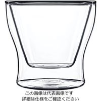 Bormioli Luigi ダブルウォールフード&デザイン(2ヶ入) ショパン 10008/01 1ケース(2個) 62-6677-50（直送品）