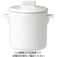 ミヤザキ食器 ソレイユ 蓋付カップ SS SO4808 ホワイト 62-6678-12 1個（直送品）