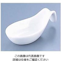 エムズジャパン 平レンゲ 白 D-135 1個 62-6678-67（直送品）