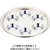 三宝産業 UK18ー8エスカルゴデッシュ71/2インチ (6穴)菊渕 62-6691-12 1個（直送品）