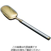 三宝産業 洋白UKキャビアスプーン A (銀メッキ・部分金仕上げ) 62-6691-32 1本（直送品）