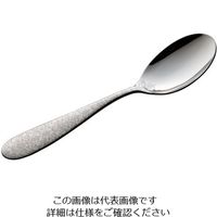 トーダイ (18ー8)ボーノ ヨーロピアン A 白 デザートスプーン 62-6720-57 1本（直送品）
