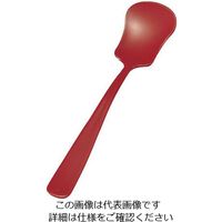 若泉漆器 アイスクリームスプーン 朱 1ー772ー18 62-6722-35 1本（直送品）