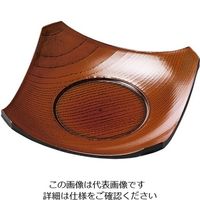 福井クラフト ABS 隅切 茶碗蒸皿 62-6722