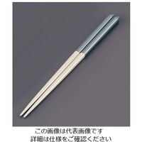 リック 木製 ブライダル箸(5膳入) パールホワイト/ブルー 62-6727-57 1ケース(5膳)（直送品）