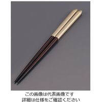 リック 木製 ブライダル箸(5膳入) オーク/ゴールド 62-6727-60 1ケース(5膳)（直送品）