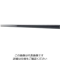 やなぎプロダクツ 洗浄器対応塗箸 黒(50膳入) JA-012 1ケース(50膳) 62-6725-82（直送品）