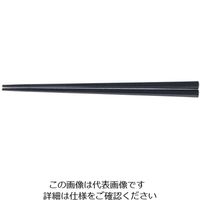 福井クラフト PPS八角箸(10膳入)19.5cm 黒 90030500 62-6726-55 1ケース(10膳)（直送品）