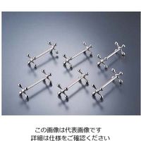 浅川製作所 十字ナイフレスト(代用ロジウムメッキ) 792/6(6pcs) 62-6729-71 1個（直送品）