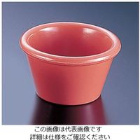 遠藤商事 ジェスナー メラミン ラメキン 0391 オレンジ 62-6733-52 1個（直送品）