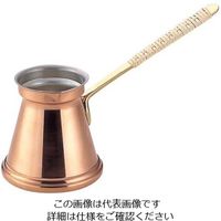 遠藤商事 銅 共柄イブリック（籐づる巻） 小（270cc） 1個 62-6735-42（直送品）