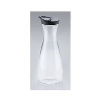 遠藤商事 アクリル ジュース&ウォーターボトル KYー339ーBK ブラック 62-6748-15 1個（直送品）