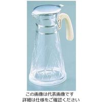 大塚硝子 ガラスジョッキ矢来(氷止め付) 小 62-6749-05 1個（直送品）