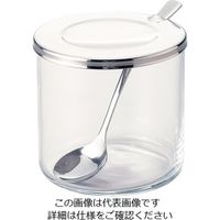 エムタカ ガラス ラー油入れ No.204 61-6823-61 1個（直送品
