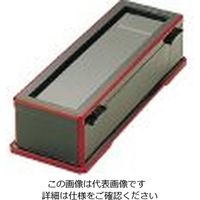 若泉漆器 ニュー箸箱 黒渕朱(楊子入付) 1ー514ー1 62-6758-54 1個（直送品）