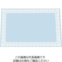 アーテック 無蛍光紙テーブルマットレースB ベージュ (100枚入)L TE-L12 1ケース(100枚) 62-6785-43（直送品）
