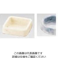 エンテック マーブル灰皿 正角 〈ブルー〉 62-6761-84 1個（直送品）