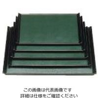 若泉漆器 宴盆 グリーン石目渕黒 尺4寸 1ー52ー24 62-6763-36 1枚（直送品）