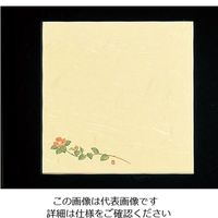 アーテック 5寸懐紙 四季の花(100枚入) 椿 S5-15 1ケース(100枚) 62-6781-91（直送品）