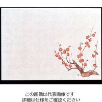 ヤマコー 遠赤保鮮紙 小 (100枚入) 梅 62-6782-55 1ケース(100枚)（直送品）