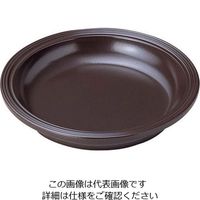 遠藤商事 BBー21 万能鍋 浅型 21cm ダークブラウン 62-6788-43 1個（直送品）