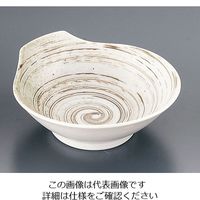 エムズジャパン 織部サビ刷毛呑水 T02ー21 62-6789-14 1個（直送品）