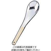 ワダコーポレーション 18ー8味道楽 レンゲスプーン 穴無 アイボリー 62-6790-45 1本（直送品）