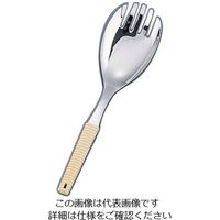 ワダコーポレーション 18-8味道楽 お助けフォーク 小 アイボリー 1本 62-6790-55（直送品）