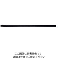 福井クラフト PPS菜箸(10膳入) 黒 90030350 62-6790-61 1ケース(10膳)（直送品）