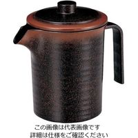 若泉漆器 汁次(樹脂製)天目 中 Hー37ー98 62-6790-80 1個（直送品）