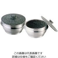 遠藤商事 アルミ 枠付長水石焼釜(フタ付) 3人用 62-6796-02 1個（直送品）